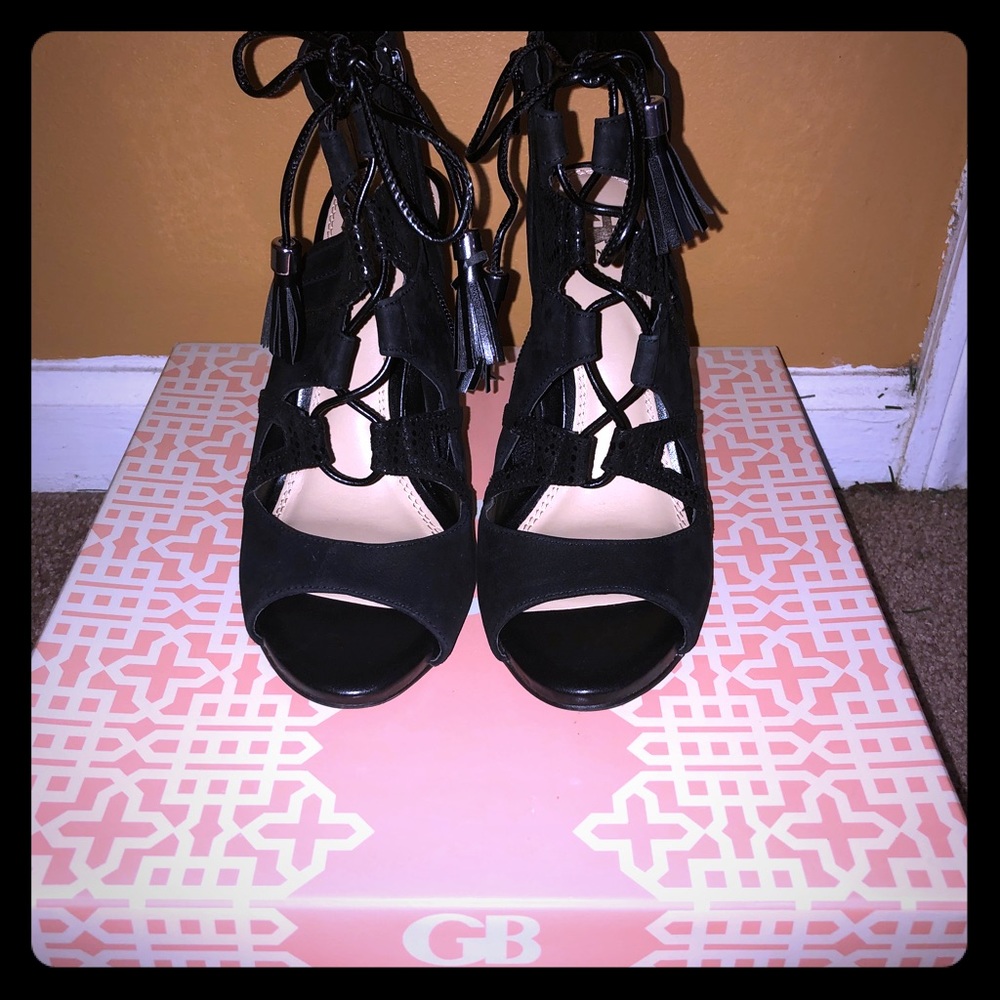 GB Lace up Heels